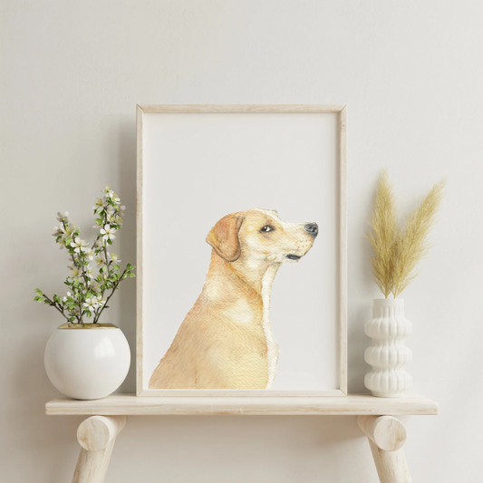 Side Eye Dog Print, dog parent, pet parent gift