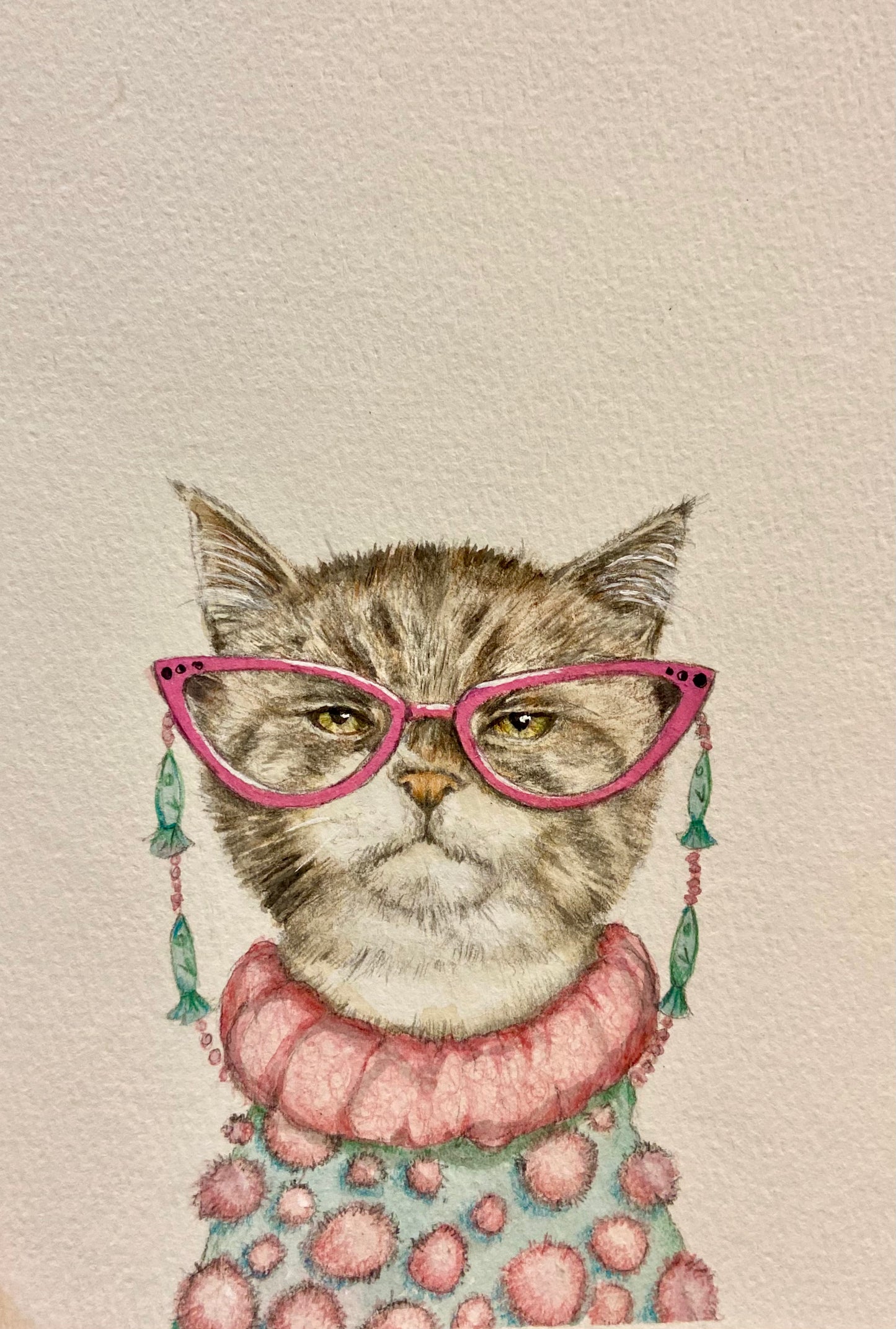 Watercolor Pet Portrait Custom Painting Animal , Dog Portrait from Photo, Cat Portrait from Photo, Pet Memorial Gift, Pet Loss, Pet Memorial