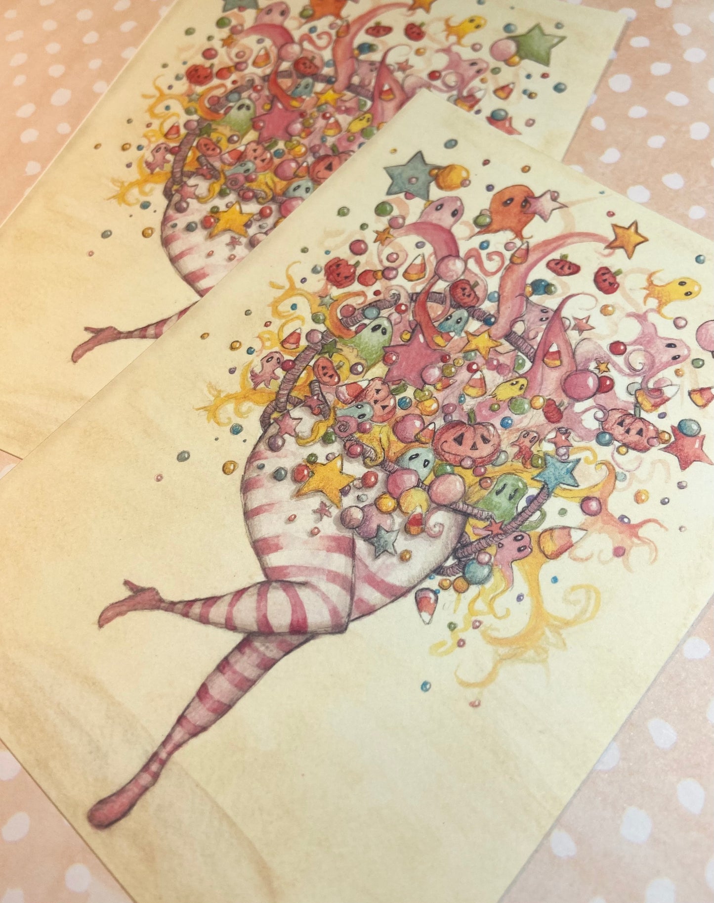 Halloween Cauldron Print, Halloween decor, halloween art print, trendy halloween wall art