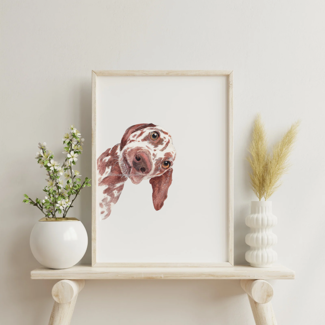 I see you Dog Print, Dog Art, Dog Parent, Funny Pet Art, Dog Prints