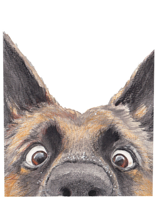 Are you Gonna Eat That Printable art work, digital print, wall art, print gift for dog lover, german shepard