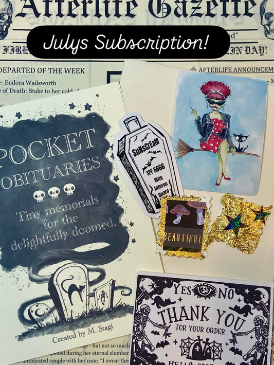 The Spooky Snail Mail Club Tier 1