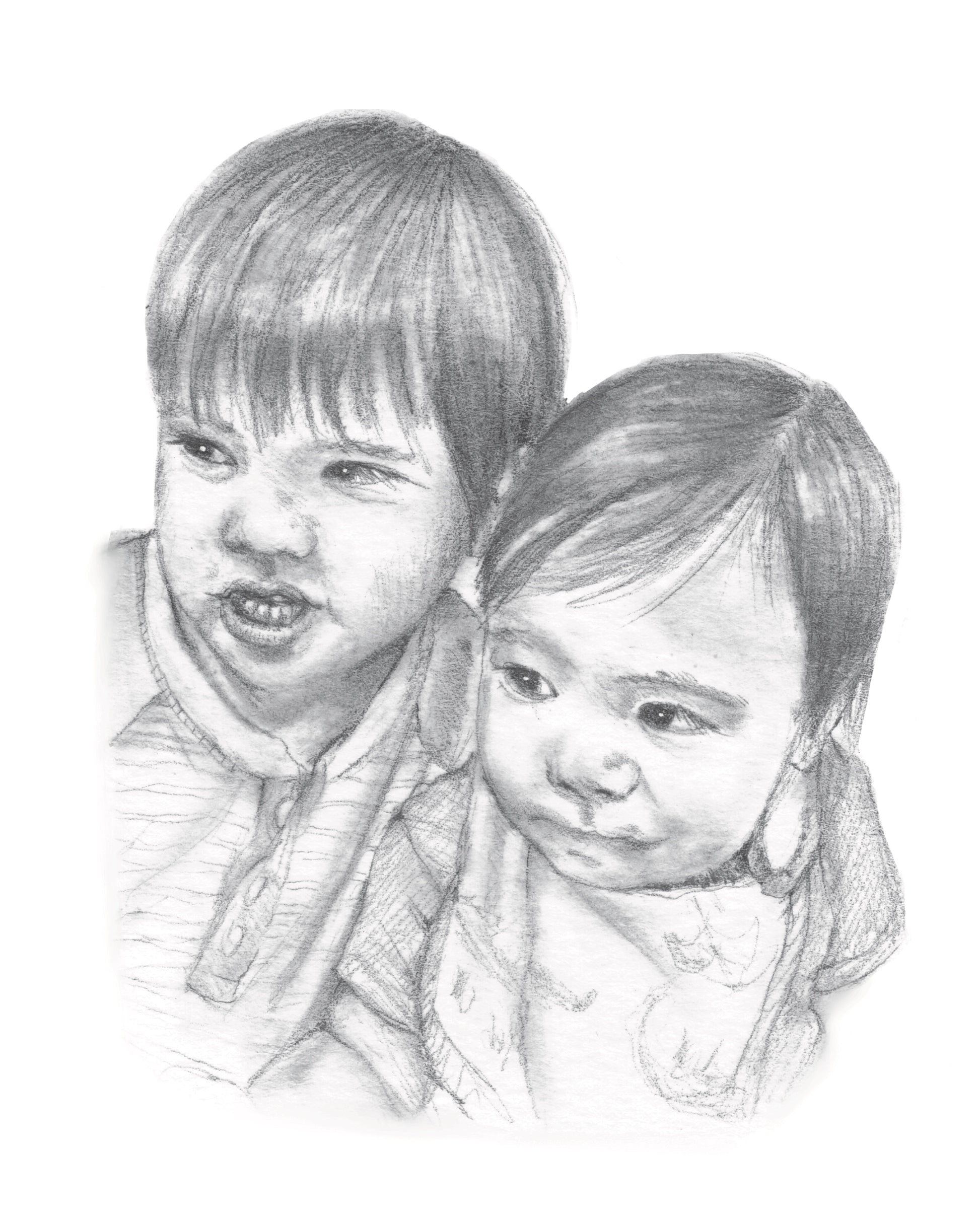 Personalized Portraits, Commissioned Portraits, Custom Family Portraits