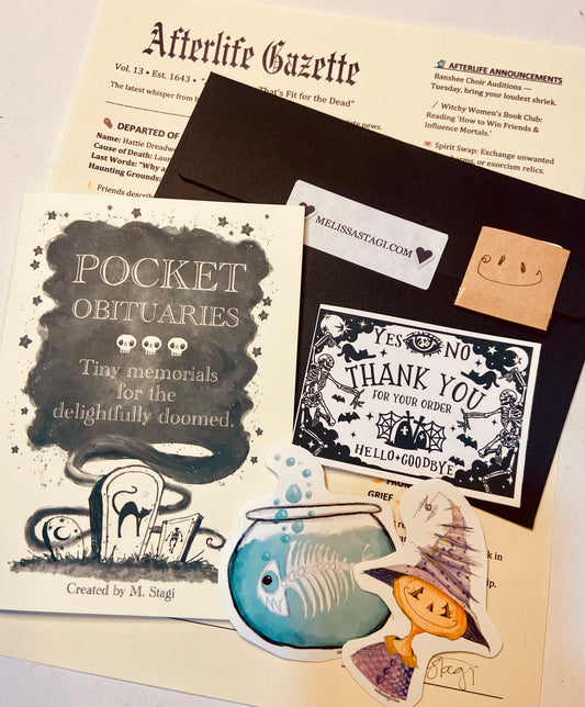 The Spooky Snail Mail Club Tier 1